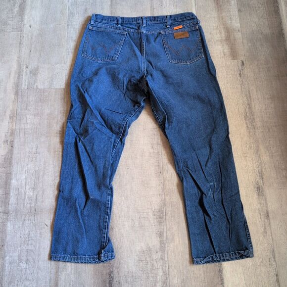 Wrangler FR Jeans Mens Size 40x30 Flame Resistant Blue Denim Workwear